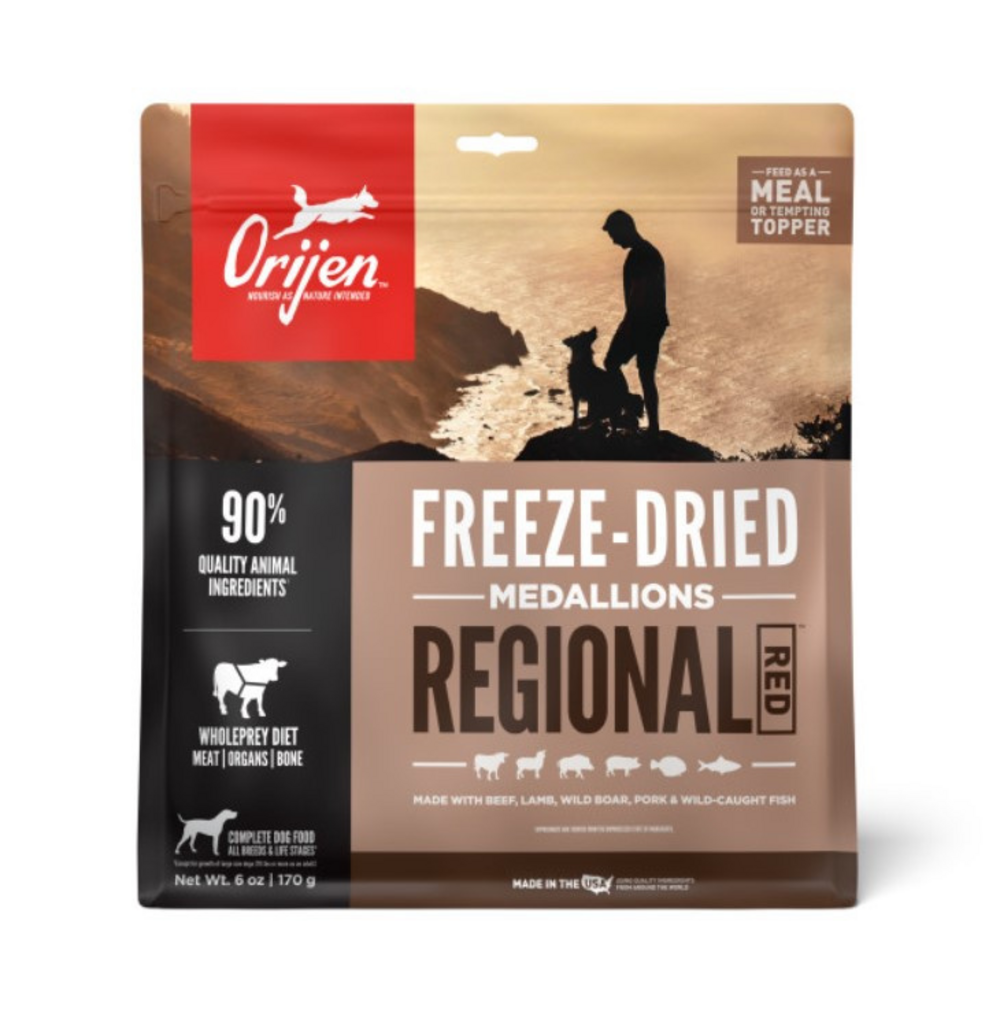 ORIJEN Regional Red Freeze Dried Dog Food - Serving 33 Locations
