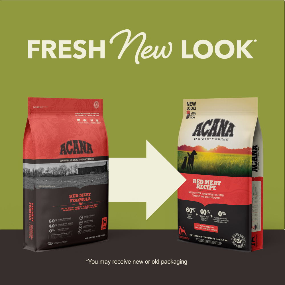 ACANA Red Meat Recipe Dry Dog Food - Serving 33 Locations