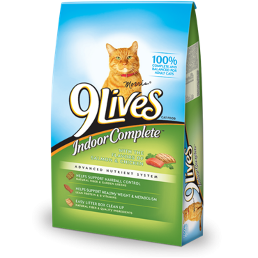 9 Lives Indoor Complete Dry Cat Food - Serving 33 Locations