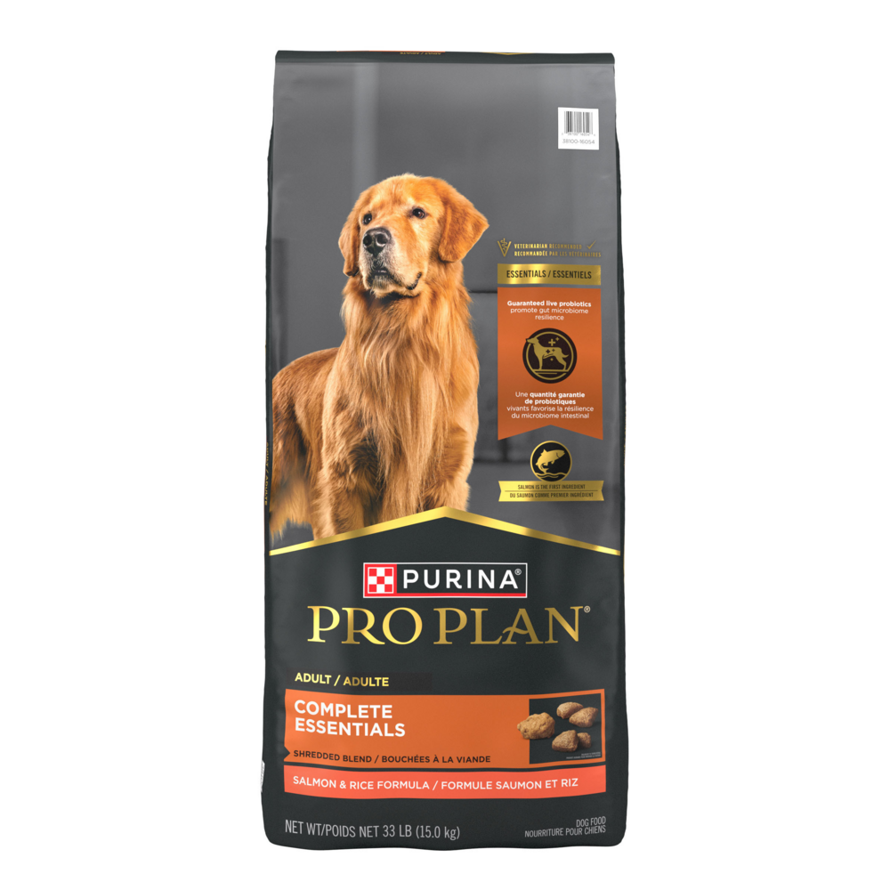 Purina Pro Plan Adult Shredded Blend Salmon & Rice Formula Dry Dog