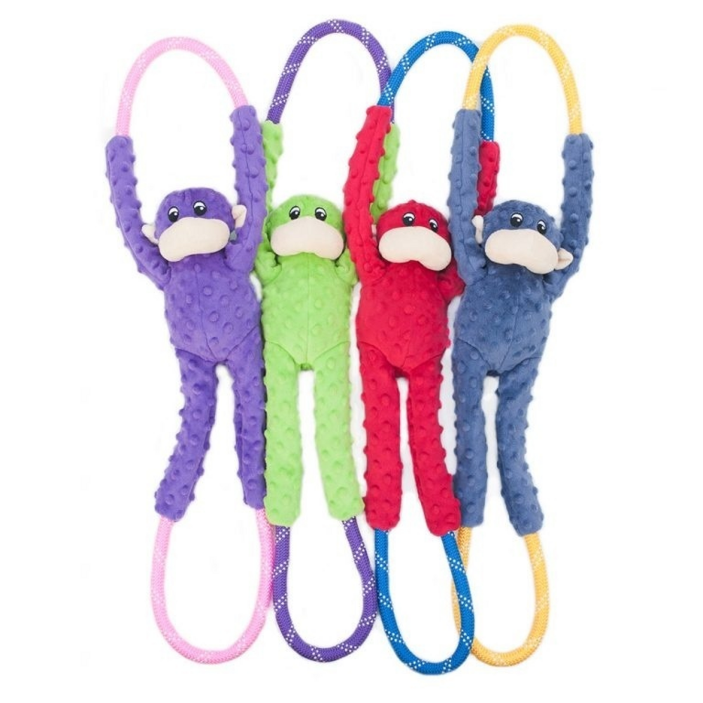 ZippyPaws Monkey RopeTugz Plush Dog Toy - Serving 33 Locations