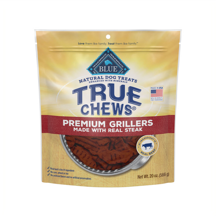 Blue Buffalo Truechews Steak Grillers Dog Treats