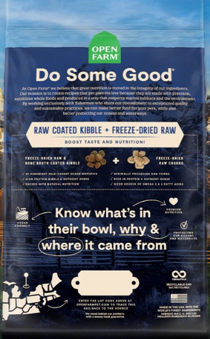 Open Farm RawMix Wild Ocean Recipe Grain & Legume Free Dry Dog Food