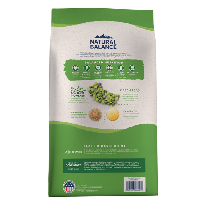 Natural Balance Vegetarian Formula Dry Dog Food