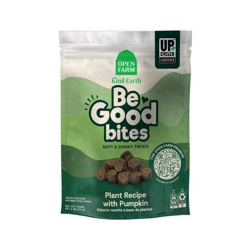 Open Farm Be Good Bites Plant Recipe with Pumpkin Soft & Chewy Treats