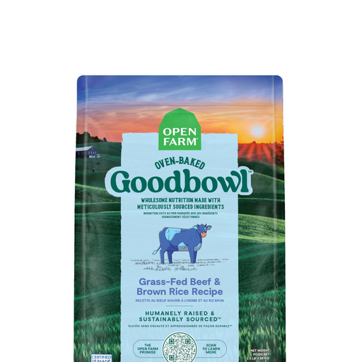 Open Farm GoodBowl Grass-Fed Beef & Brown Rice Recipe Dry Dog Food