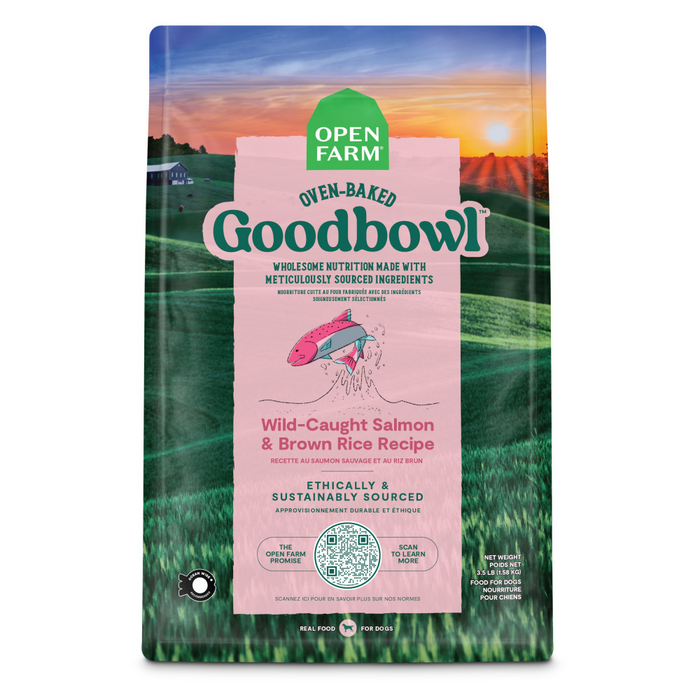 Open Farm GoodBowl Wild-Caught Salmon & Brown Rice Recipe Dry Dog Food