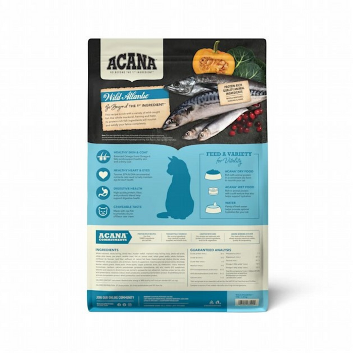 ACANA Highest Protein Wild Atlantic Dry Cat Food Concord Pet Foods Supplies Delaware Pennsylvania New Jersey Maryland