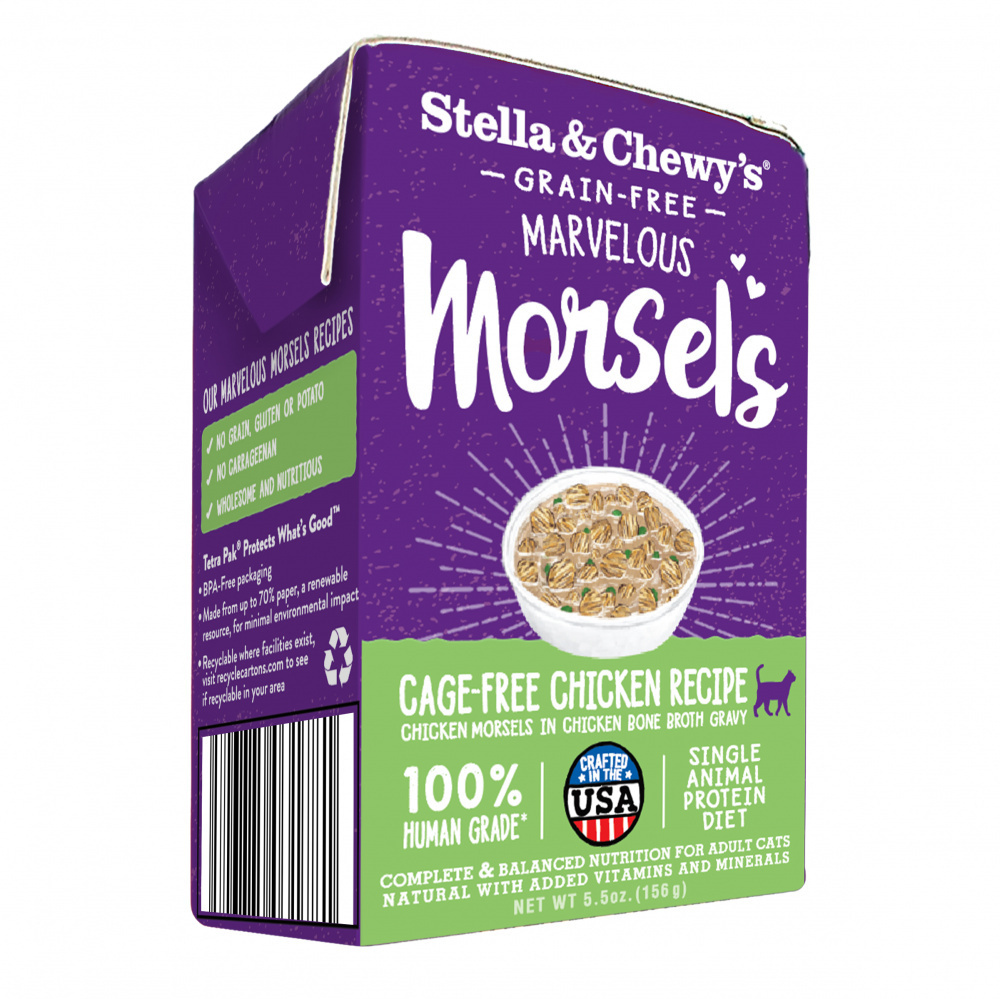 Stella & Chewy's Marvelous Morsels Cage Free Chicken Recipe Wet Cat Food