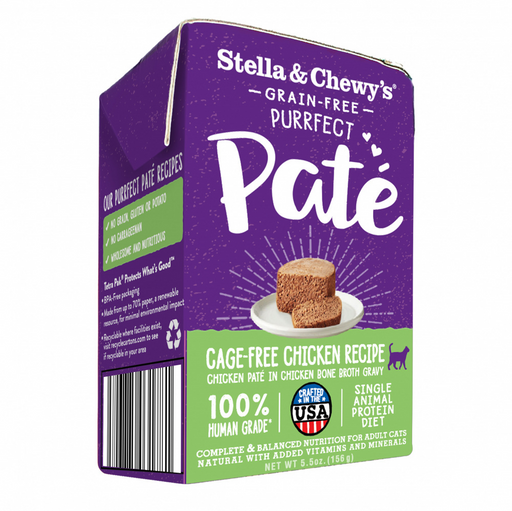 Stella & Chewy's Purrfect Pate Cage Free Chicken Recipe Wet Cat Food