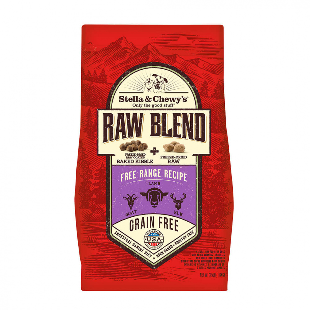 Stella & Chewy's Raw Blend Kibble Free Range Recipe Dry Dog Food — Concord  Pet Foods & Supplies| Delaware, Pennsylvania, New Jersey, Maryland