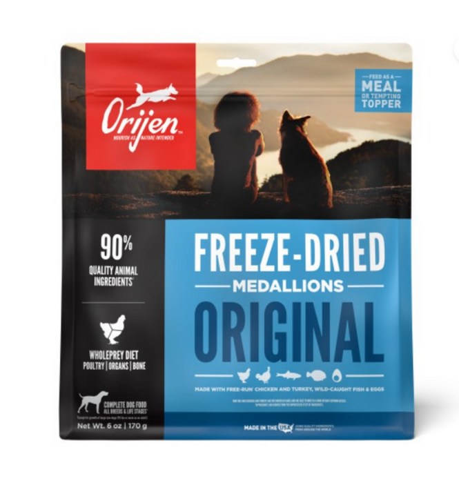 ORIJEN Adult Freeze Dried Dog Food Concord Pet Foods Supplies Delaware Pennsylvania New Jersey Maryland