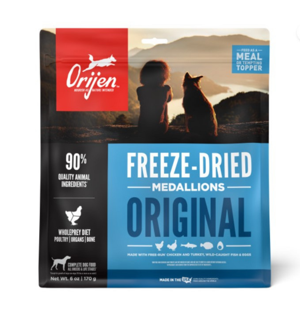 ORIJEN Adult Freeze-Dried Dog Food — Concord Pet Foods & Supplies