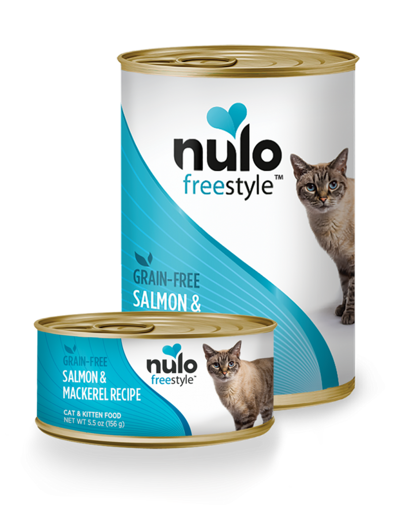 Nulo FreeStyle Grain Free Salmon and Mackerel Recipe Canned Kitten & Cat Food