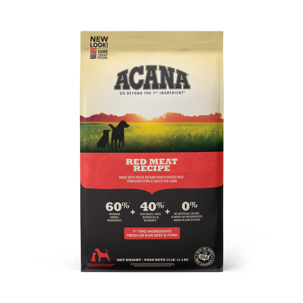 ACANA Red Meat Recipe Dry Dog Food Concord Pet Foods Supplies Delaware Pennsylvania New Jersey Maryland