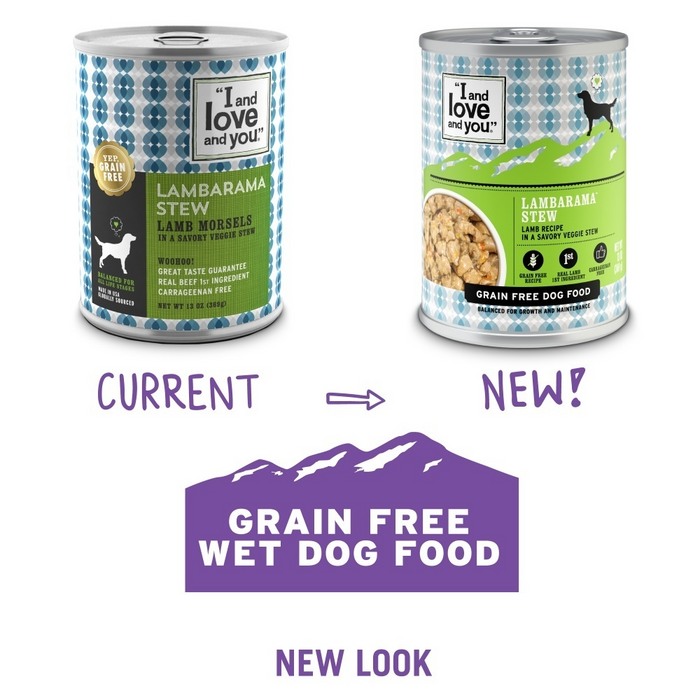 I And Love And You Grain Free Lambarama Stew Canned Dog Food