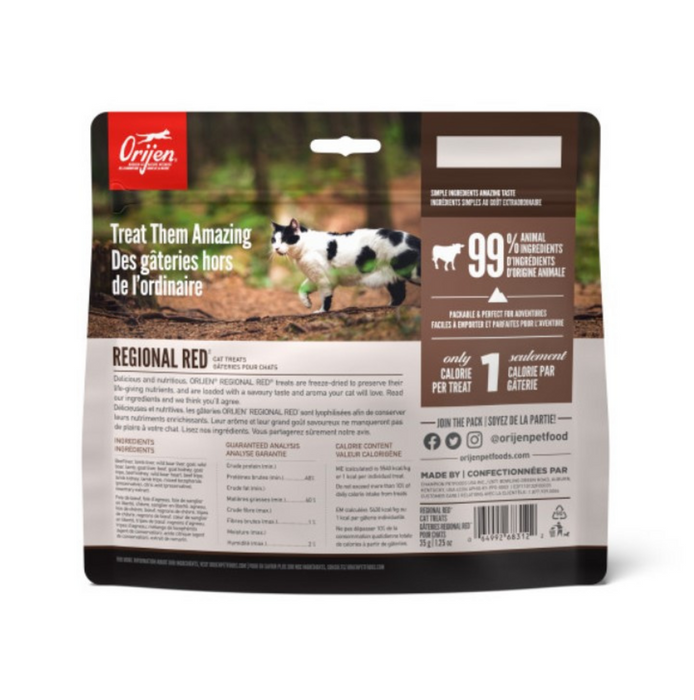 Orijen regional red freeze dried dog food best sale