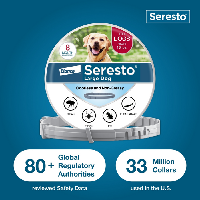 Seresto Flea Tick Collar Dog Concord Pet Foods Supplies Delaware Pennsylvania New Jersey Maryland