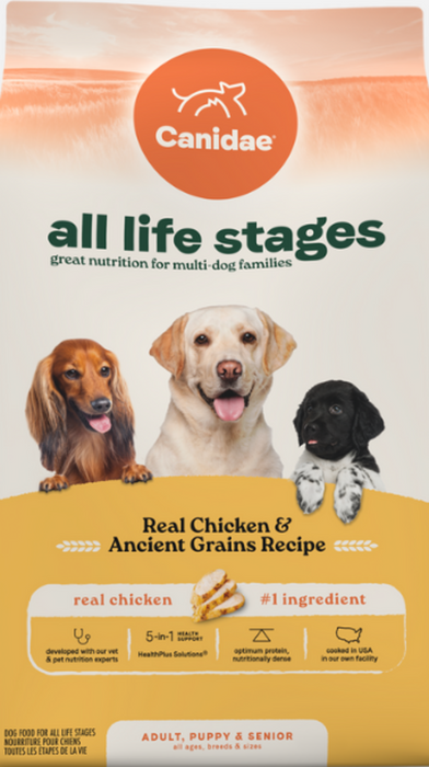 Canidae All Life Stages Chicken Meal and Rice Dog Food Concord Pet Foods Supplies Delaware Pennsylvania New Jersey Maryland