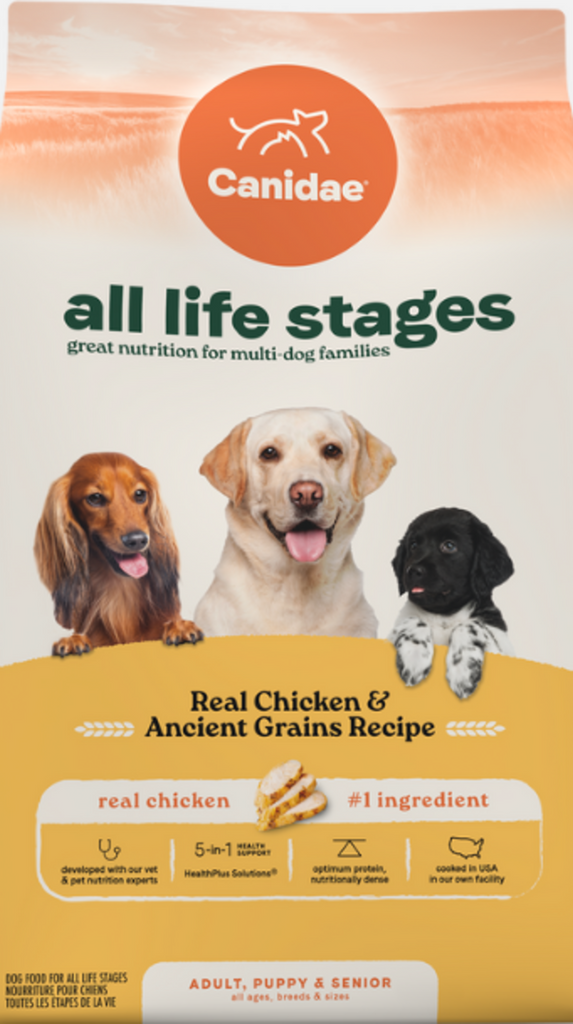 Canidae All Life Stages Chicken Meal and Rice Dog Food  Concord Pet Foods  & Supplies| Delaware, Pennsylvania, New Jersey, Maryland
