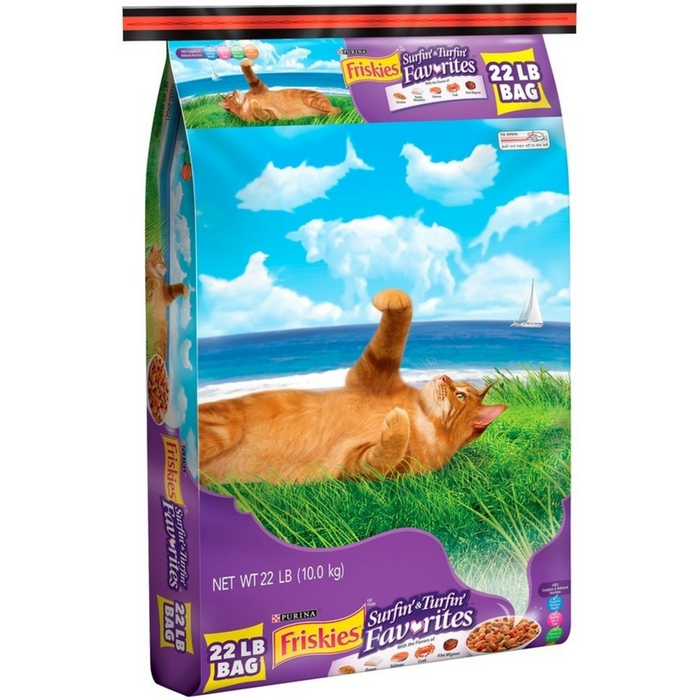 Friskies Surfin andTurfin Favorites Dry Cat Food Concord Pet Foods Supplies Delaware Pennsylvania New Jersey Maryland