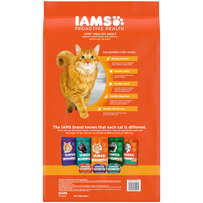 Iams ProActive Health Original with Salmon and Tuna Dry Cat Food Concord Pet Foods Supplies Delaware Pennsylvania New Jersey Maryland