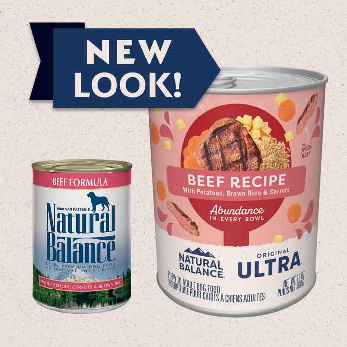 Natural Balance Original Ultra Beef Recipe Canned Wet Dog Food