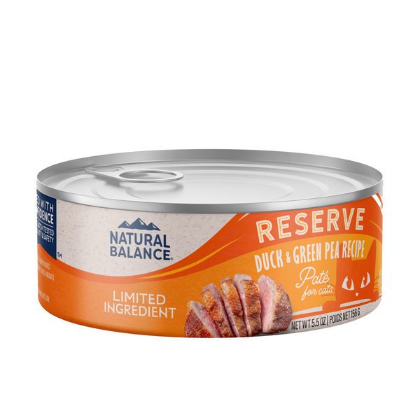 Natural Balance Limited Ingredient Reserve Duck & Green Pea Recipe
