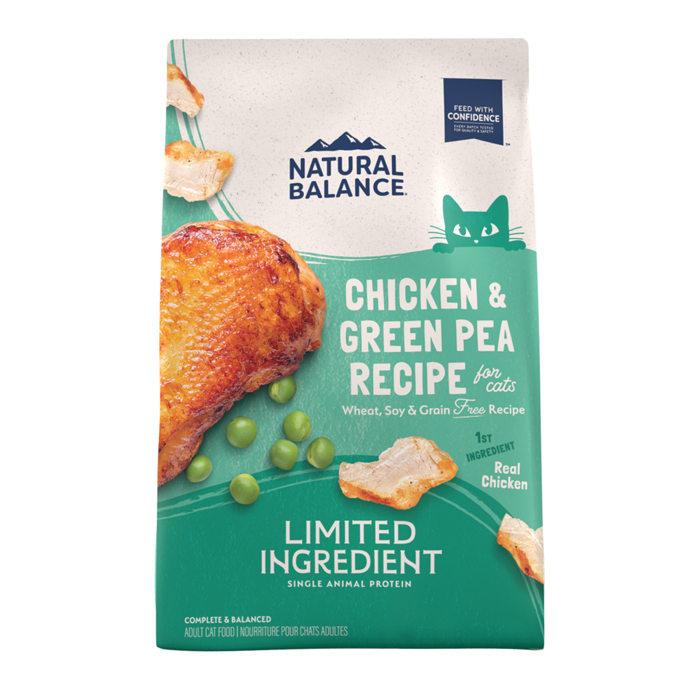 Natural Balance Limited Ingredient Grain Free Chicken & Green Pea Recipe Dry Cat Food