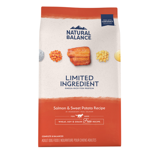 Natural Balance Limited Ingredient Grain Free Salmon & Sweet Potato Recipe Dry Dog Food