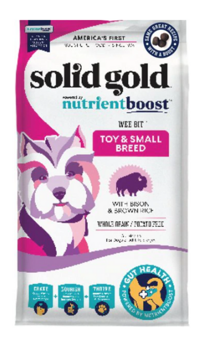 Solid Gold Nutrientboost Wee Bit Small Breed Dry Dog Food