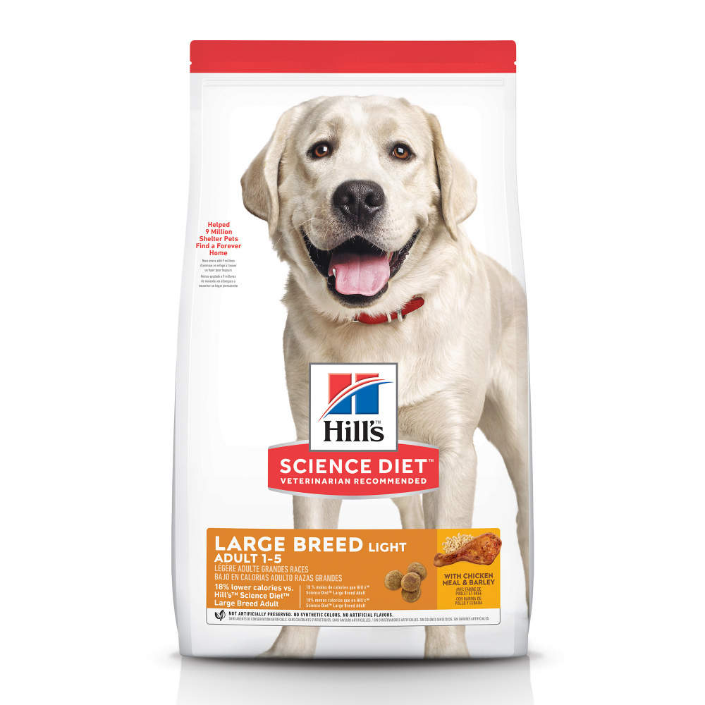 Hill's Science Diet Adult LG Breed Light Chicken Meal Barley Dry