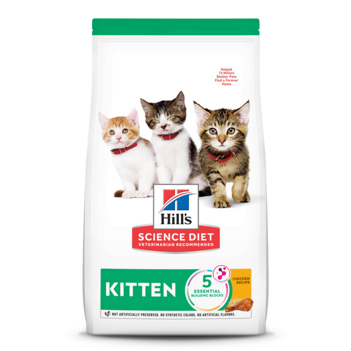 Hill's Science Diet Kitten Chicken Recipe Dry Cat Food