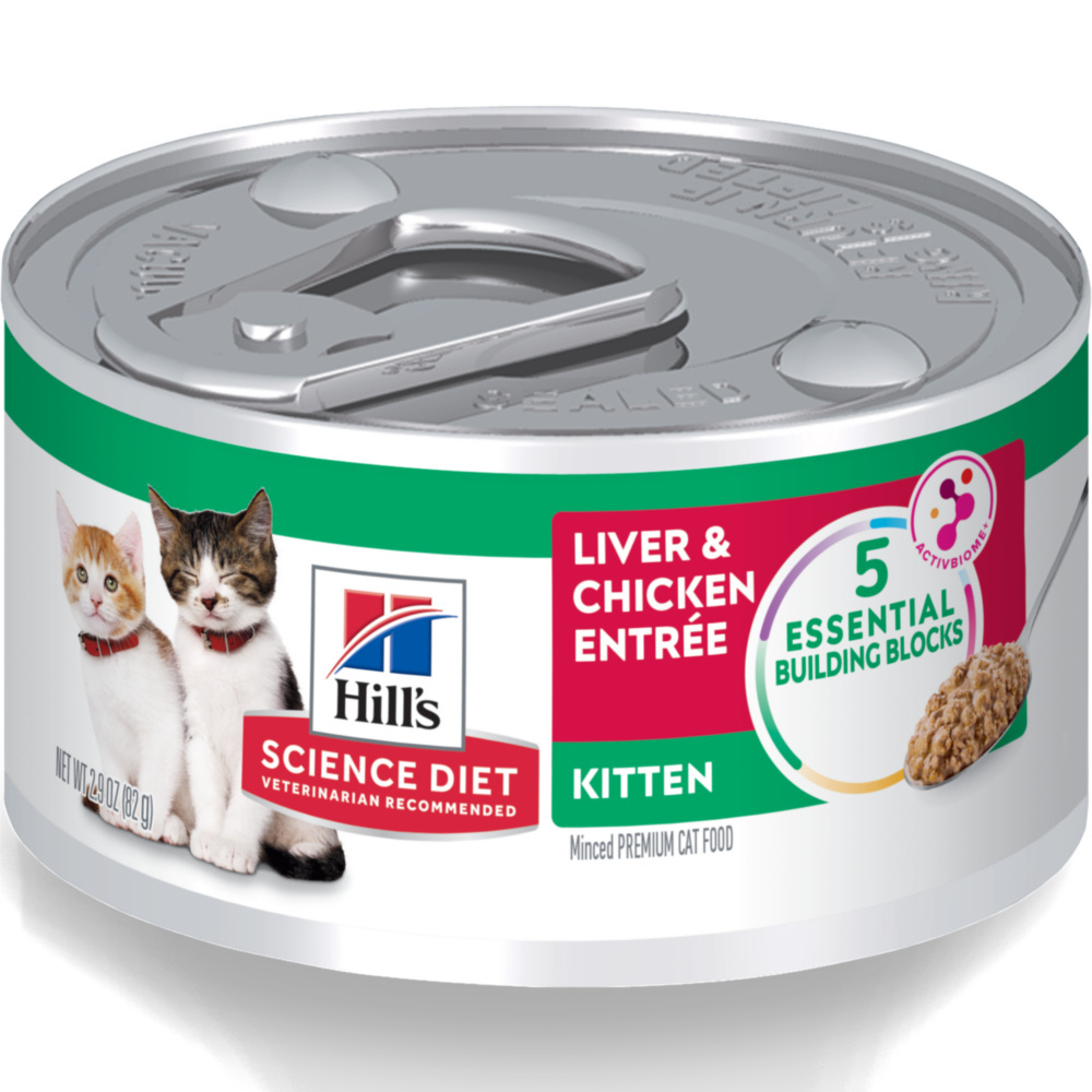 Hill's Science Diet Kitten Liver & Chicken Entree Canned