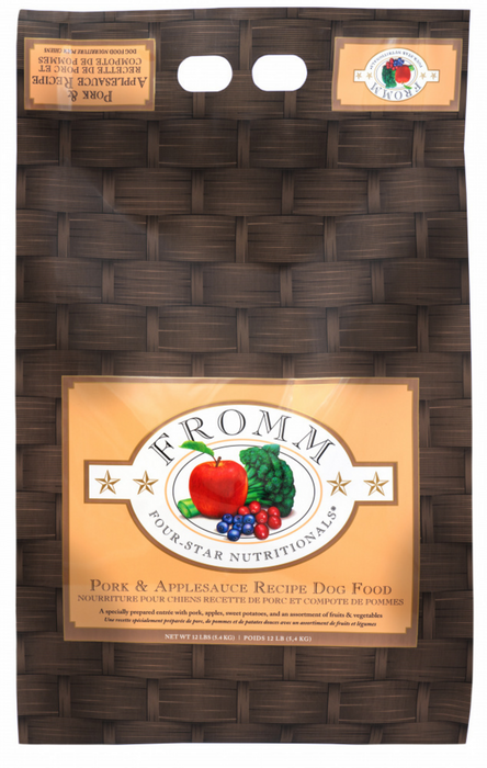 Fromm Four Star Pork Applesauce Recipe Dry Dog Food Concord Pet Foods Supplies Delaware Pennsylvania New Jersey Maryland