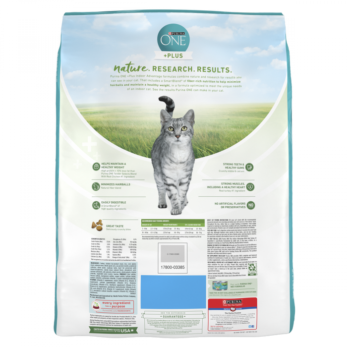Dry Indoor Advantage Purina ONE Natural, Low Fat, Weight Control