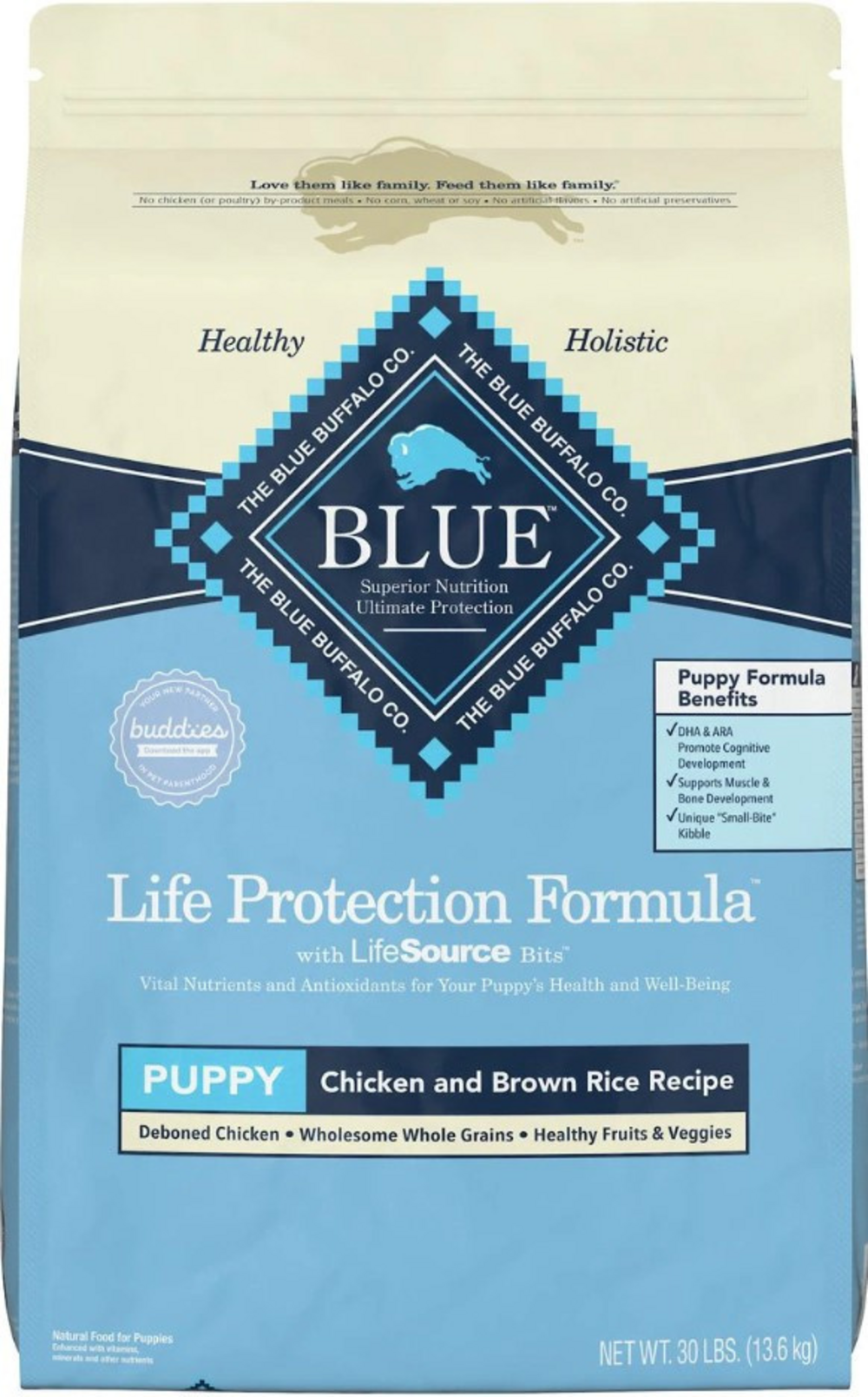 Blue Buffalo Life Protection Formula Puppy Chicken & Brown Rice Recipe —  Concord Pet Foods & Supplies| Delaware, Pennsylvania, New Jersey, Maryland