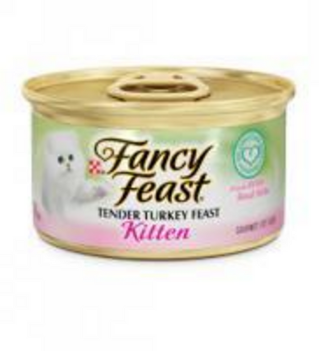 Fancy Feast Kitten Tender Turkey Feast Canned Cat Food