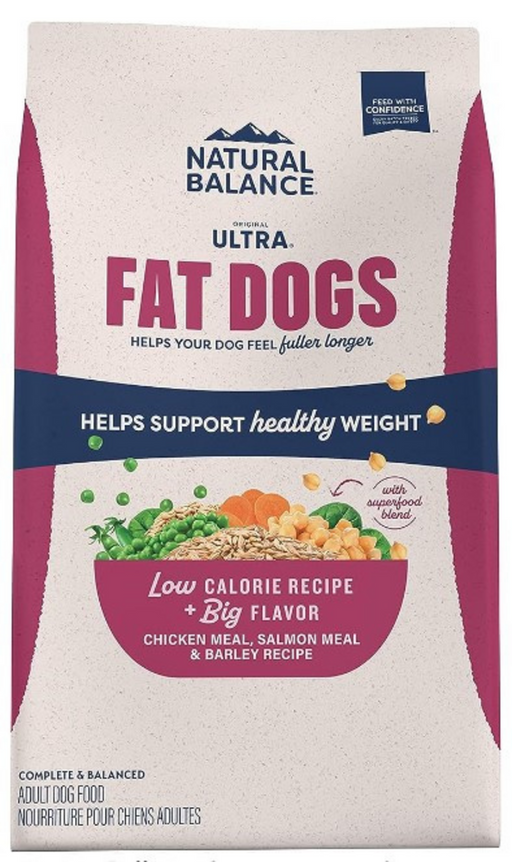 Natural Balance Ultra Fat Dog Low Cal Chicken & Salmon Dry Dog Food