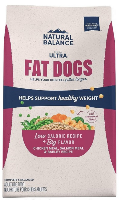 Natural Balance Ultra Fat Dog Low Cal Chicken Salmon Dry Dog