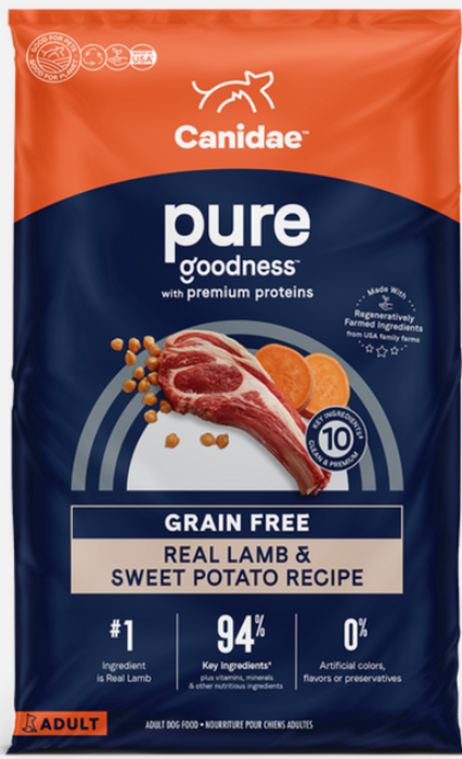 Canidae Pure Goodness Real Lamb & Sweet Potato Recipe Adult Dry Dog Food