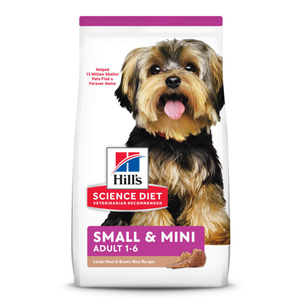 Hill's Science Diet Adult SM Paws Lamb Meal & Brown Rice Recipe Dry Dog Food