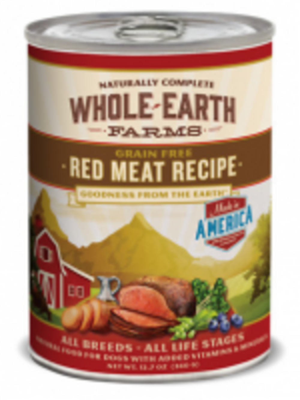 Whole Earth Farms Grain Free Red Meat Canned Dog Food — Concord Pet ...