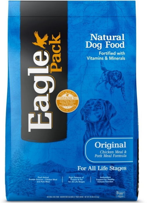 Eagle Pack Natural Chicken and Pork Meal Formula Dry Dog Food