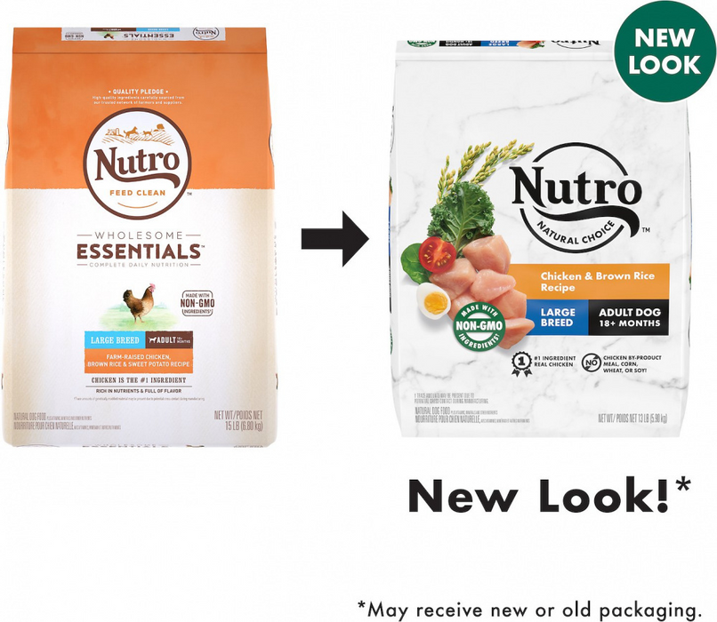 Nutro Natural Choice Chicken and Brown Rice Large Breed Adult Dog Food Concord Pet Foods Supplies Delaware Pennsylvania New Jersey Maryland