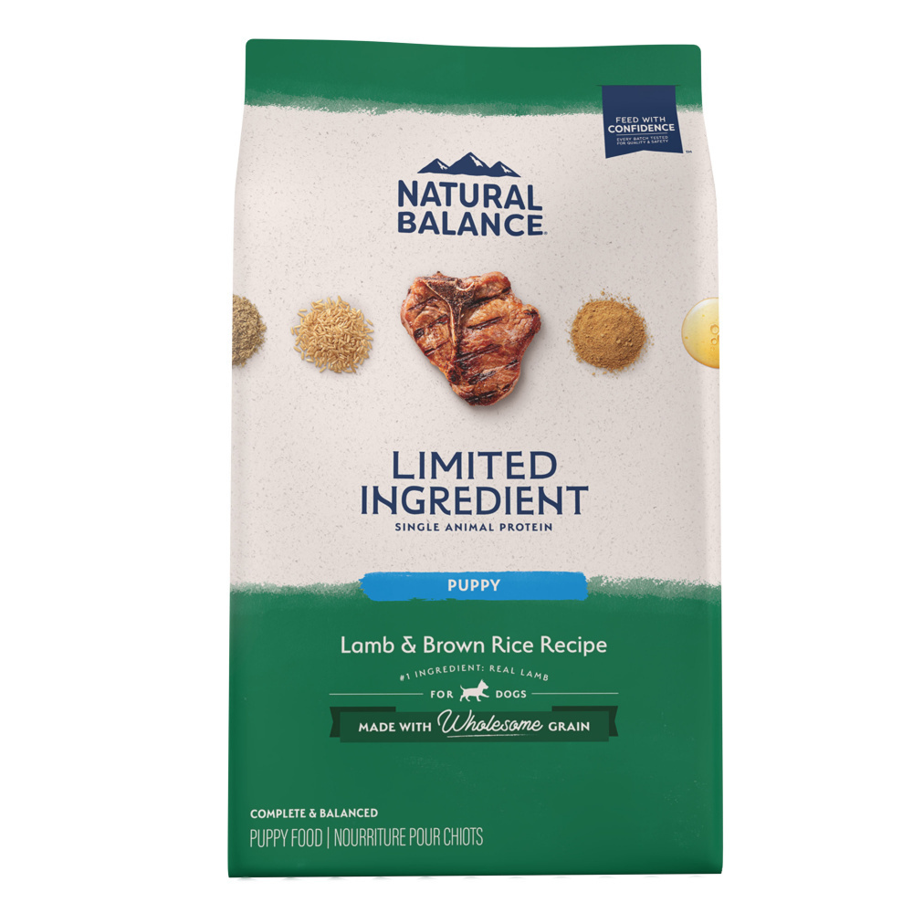 Natural Balance Limited Ingredient Lamb Brown Rice Puppy Recipe
