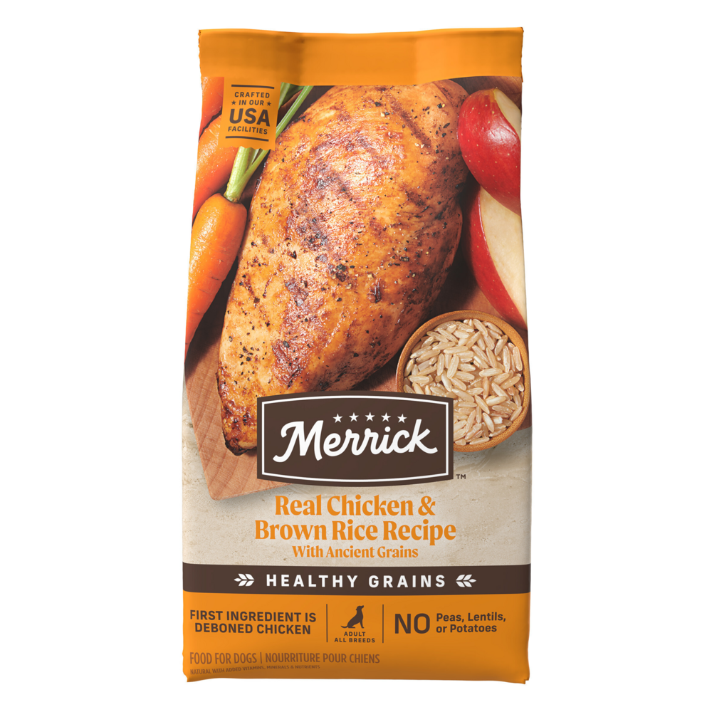 Merrick Healthy Grains Premium Adult Dry Dog Food Wholesome And
