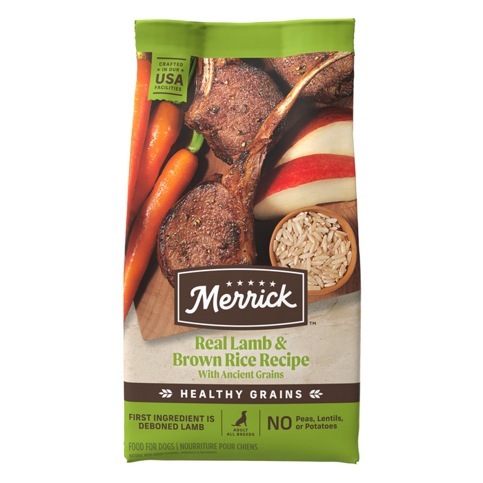 Merrick Healthy Grains Premium Adult Dry Dog Food Wholesome And Natur Concord Pet Foods Supplies Delaware Pennsylvania New Jersey Maryland