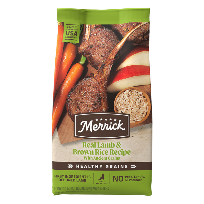 Merrick Healthy Grains Premium Adult Dry Dog Food, Wholesome And