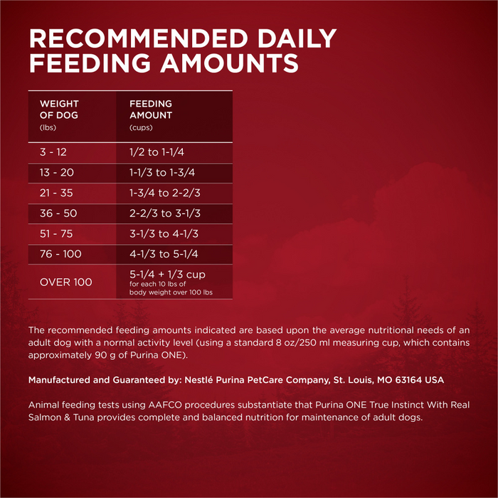 Purina ONE SmartBlend True Instinct Real Salmon Tuna Adult